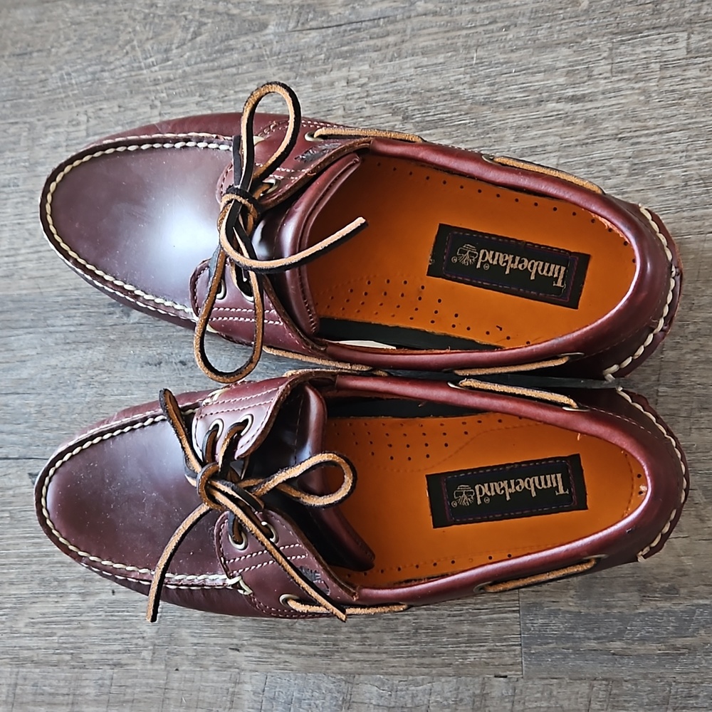 Timberland Brown Leather Loafers